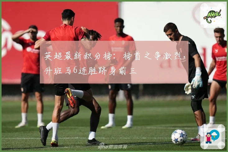 英超最新积分榜：榜首之争激烈，升班马6连胜跻身前三